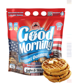 GOOD MORNING INSTANT OATMEAL Gofre y Choco Blanco 3 kg